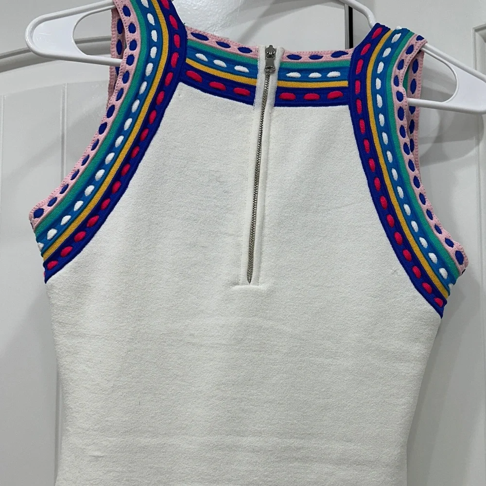 MILLY Sleeveless Knit Top - Picture 4 of 6